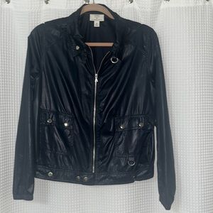 Proenza Schouler x Target blue biker moto jacket size M